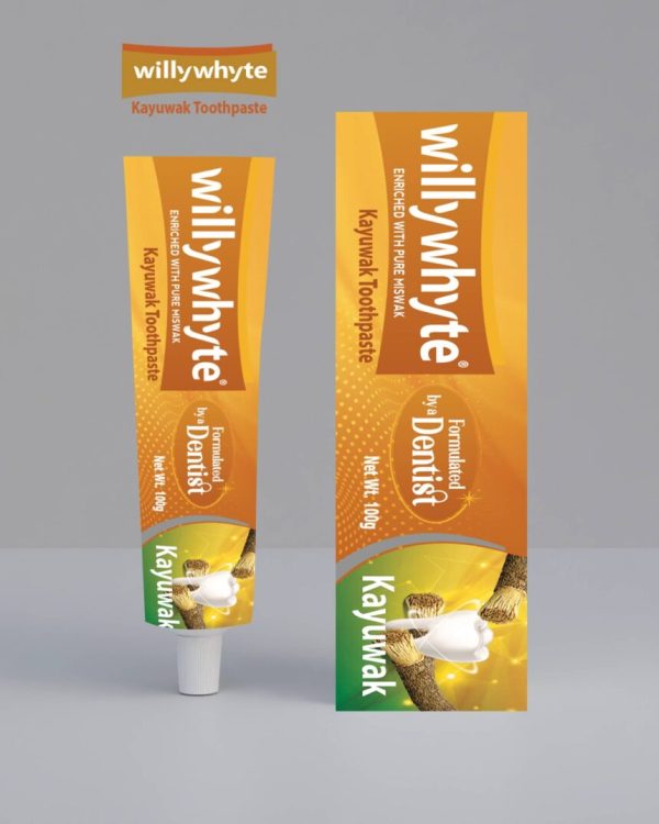 Willywhyte Kayuwak Toothpaste 400gm (2 x 200gm)