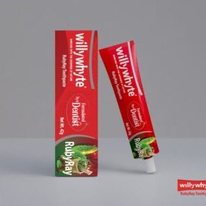 Willywhyte Ruby Ray Toothpaste 400gm (2 x 200gm)